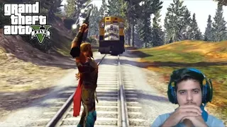 THOR HAMMER VS TRAIN - WHO WILL WIN? GTA 5(2020).