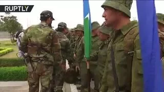 Российские военные прибыли в Пакистан для участия в совместных учениях.