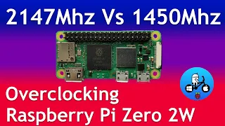 Overclocking Raspberry Pi zero 2w. From 1000Mhz to 2147Mhz