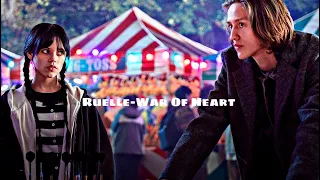 Wednesday Addams and Xavier (tyler)  | Ruelle War of Heart