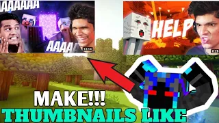 HOW TO SET Thumbnails like mythpat tutorial very easy