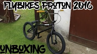 UNBOXING - FLYBIKES PROTON 2016 + CULT AK CHROM BARS