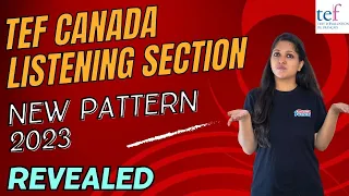 TEF Canada Listening Section New Pattern 2023  | Useful Resources | By Suchita | +91-8920060461