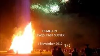 Lewes Bonfire, Guy Fawkes' Night - 5 November 2012