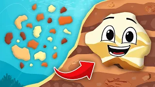 Let's Learn About Sedimentary Rocks! | The Sedimentary Rock Song For Kids | KLT