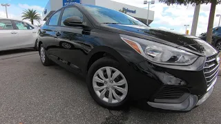 2021 Hyundai Accent SE | Absolute Black | Black Interior