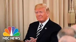 President Donald Trump Attends Roundtable On Tax Reform | NBC News