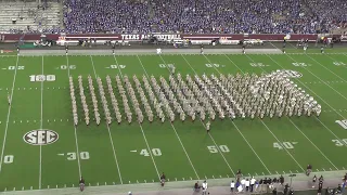 Fightin' Texas Aggie Band Halftime Drill - Kent State Game at Kyle Field - 9/4/21