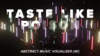 Taste Like Poison - Evgeny Bardyuzha | AUDIO VISUAL 4K MUSIC VIDEO | ABSTRACT BLENDER VFX | EDM POP