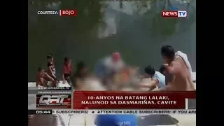 10-anyos na batang lalaki, nalunod sa Dasmariñas, Cavite