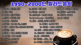 1990년~2000년 발라드음악 | 광고없음 | 박효신,임재범, 김동률...| PLAYLIST