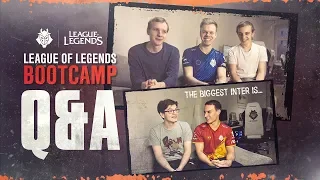 The biggest inter is... | G2 LoL Bootcamp Q&A