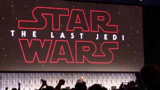 Star Wars Celebration REACTION to The Last Jedi Trailer