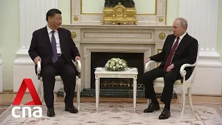 Russian President Vladimir Putin welcomes China's plan to settle Ukraine crisis