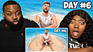 MRBEAST - 7 DAYS STRANDED ON AN ISLAND REACTION 🧑🏾‍💻‼️