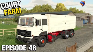 STARTING TO SELL CROPS WITH AN IVECO TIPPER Court Farm Country Park FS22 Ep 48