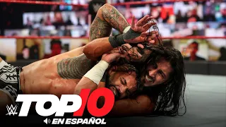 Top 10 Mejores Momentos de Raw En Español: WWE Top 10, Nov 9, 2020