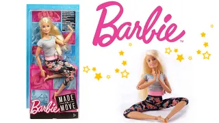 💗Barbie Made to Move, Барби безграничные движения, обзор куклы Барби