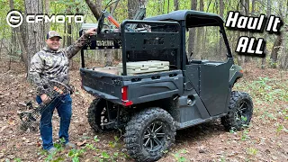 CFMOTO UFORCE 1000 & 600 Cargo Rack | Testing its Functionality