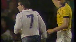 Tottenham Hotspur v Torquay United. Littlewoods Lge Cup R2 2L. '87/88. Highlights - 7th October 1987