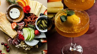 New Year's Eve Party Ideas - Drinks and Appetizers