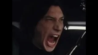 Kylo Ren having anger issues for a minute and 22 seconds
