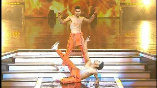 Tushar shetty and Akash Tambedkar(full hd) new performance// #desiboys //India's best dancer// Ibd2