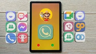 11 incoming Call Social App/Mesengger On Redmi Pad