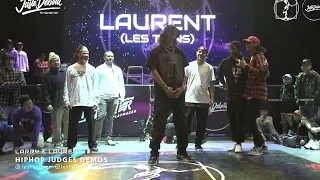 LES TWINS | Laurent Judge Demo Showcase in Juste Debout Shanghai 🔥🔥