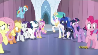 Flurry Heart breaks the Crystal Heart