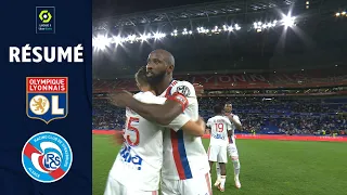 OLYMPIQUE LYONNAIS - RC STRASBOURG ALSACE (3 - 1) - Résumé - (OL - RCSA) / 2021-2022