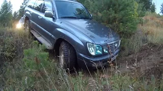 Offroad по танковой дороге. Lexus LX470, Land Cruiser 80, ГАЗ-69, Pajero Mini, Surf, Jimny, Levante