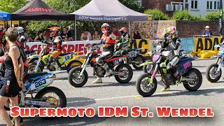 Supermoto IDM S4 kleines Finale in St. Wendel