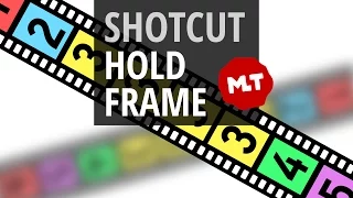 Pause Video or Hold/Freeze Frame in Shotcut
