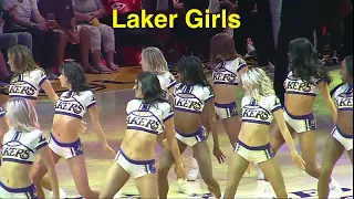 Laker Girls (Los Angeles Lakers Dancers) - NBA Dancers - 11/14/2021 4th QTR dance performance