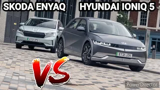 2021 HYUNDAI IONIQ 5 VS SKODA ENYAQ COMPARISON - RETRO LOOKS OR NEW STYLING ???