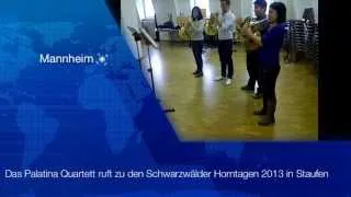 Dozenten rufen zu den Horntagen 2013 in Staufen