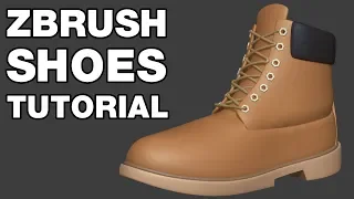 How To Create Shoes in ZBrush