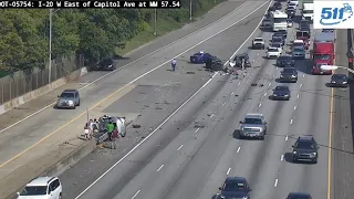 I-20 west crash near Capitol Avenue in Fulton County | LIVE