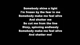 SHATTER ME - Lindsey Stirling ft Lzzy Hale (lyrics)