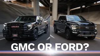 GMC SIERRA ELEVATION vs FORD F-150 TREMOR!!!