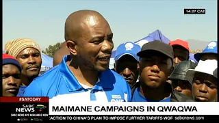 Mmusi Maimane campaigns in  Qwaqwa