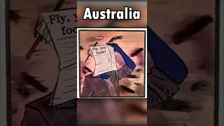 Australia 🇦🇺 / komiks Countryhumans [PL] #shorts #memy #śmieszne #humor