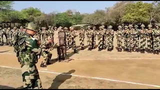 BSF # TRAINING  TIME# DHAWA POSITION # Tekanpur...🇮🇳