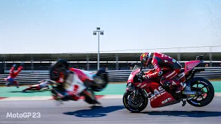 MotoGP 23 Crash Compilation - MotoGP 2023 by Ten Minute #01