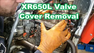 Valve Cover Removal On XR650L - Honda RFVC how to