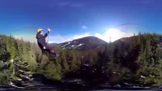 Ziptrek Whistler -  360 Video