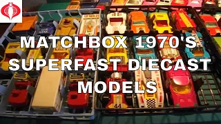 matchbox 75 series  retro 1970's  superfast diecast collection