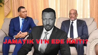 YO LAGE CHAY AYITI A SOU DO CARICOM - ESKE JAMAYIK KA EDE AYITI SOTI NAN ZIN SA?   - ABNER GELIN