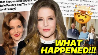 What Happened Between Lisa Marie Presley And The British Royal Family